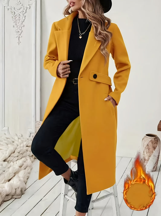 Luxe Winter Trenchcoat Dames